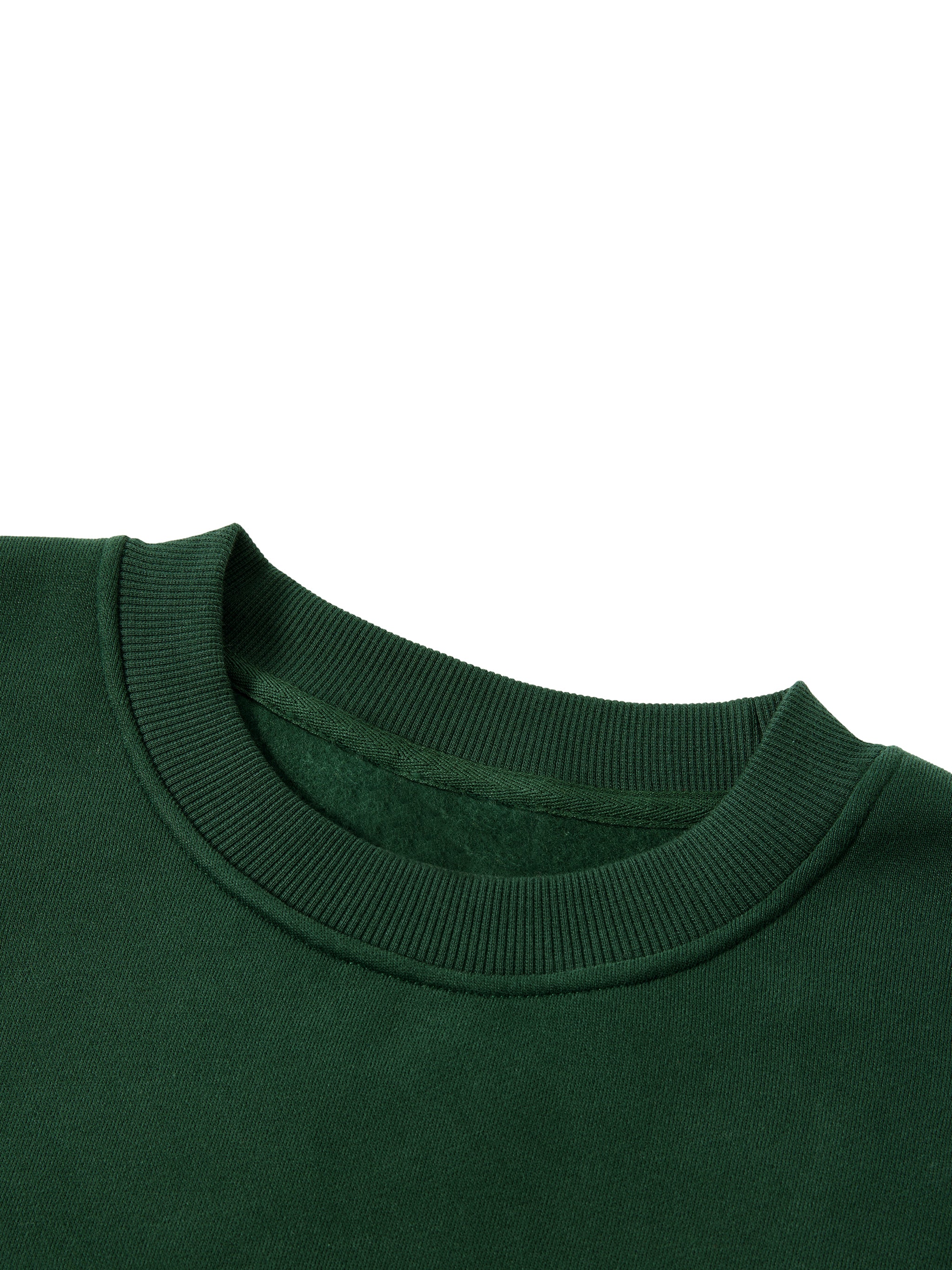 SPRITZ™ No BS Basic | Boxy Fleece Crewneck Sweatshirt