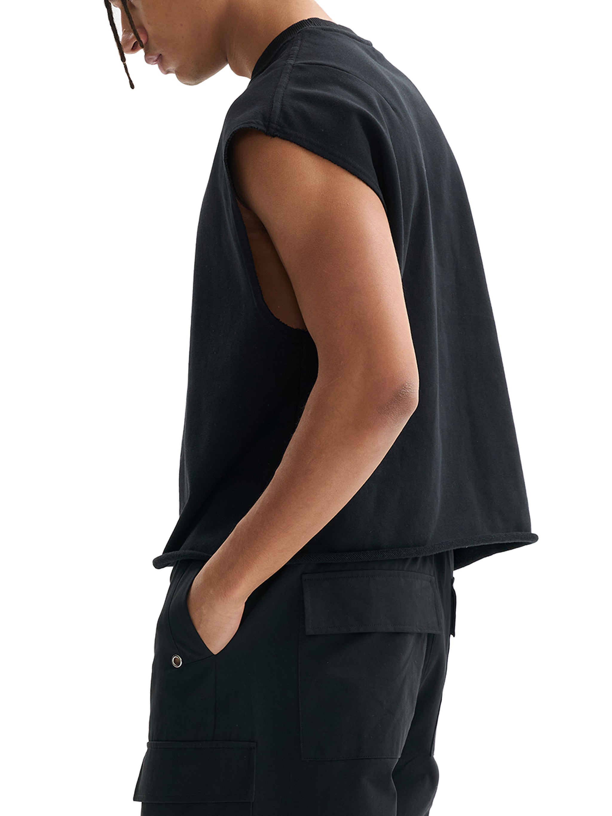 SPRITZ™ No BS Basic | French Terry Boxy Tank Top