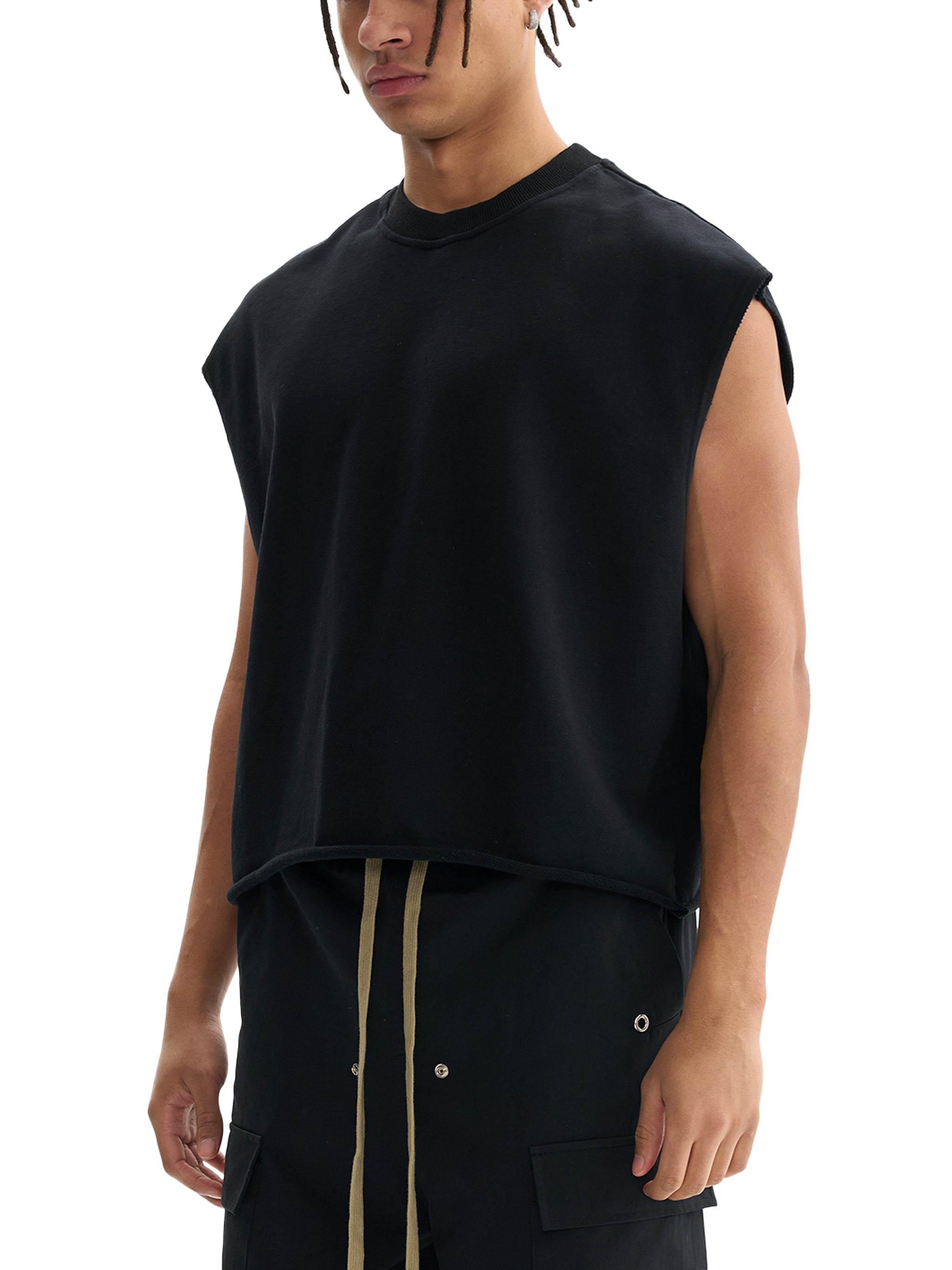 SPRITZ™ No BS Basic | French Terry Boxy Tank Top