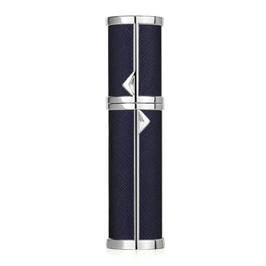 SPRITZ Hepburn 5ml refillable perfume atomizer in black and silver ā travel size