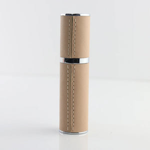 SPRITZ Warhol 10ml refillable perfume atomizer in Brown — travel size