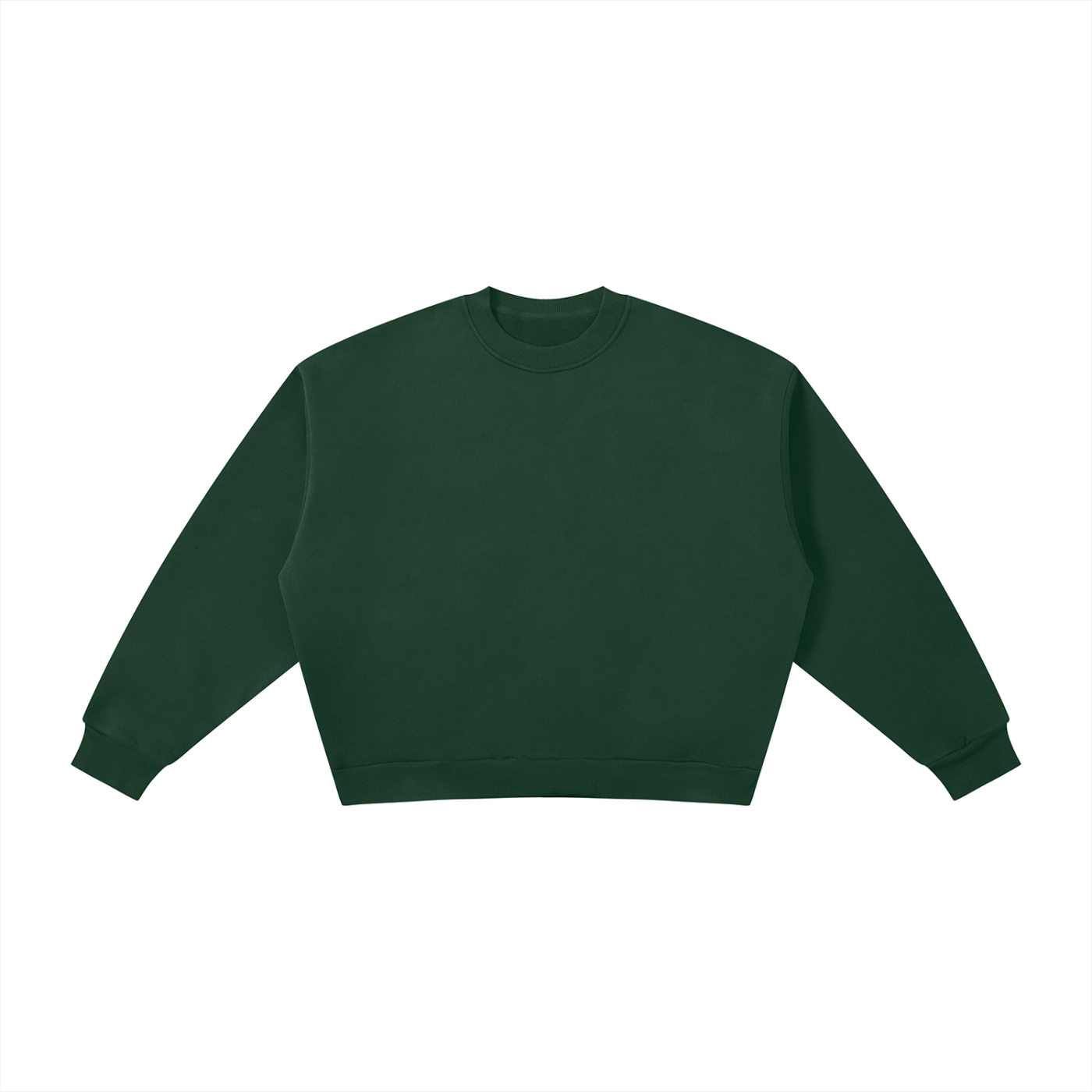 SPRITZ™ No BS Basic | Boxy Fleece Crewneck Sweatshirt