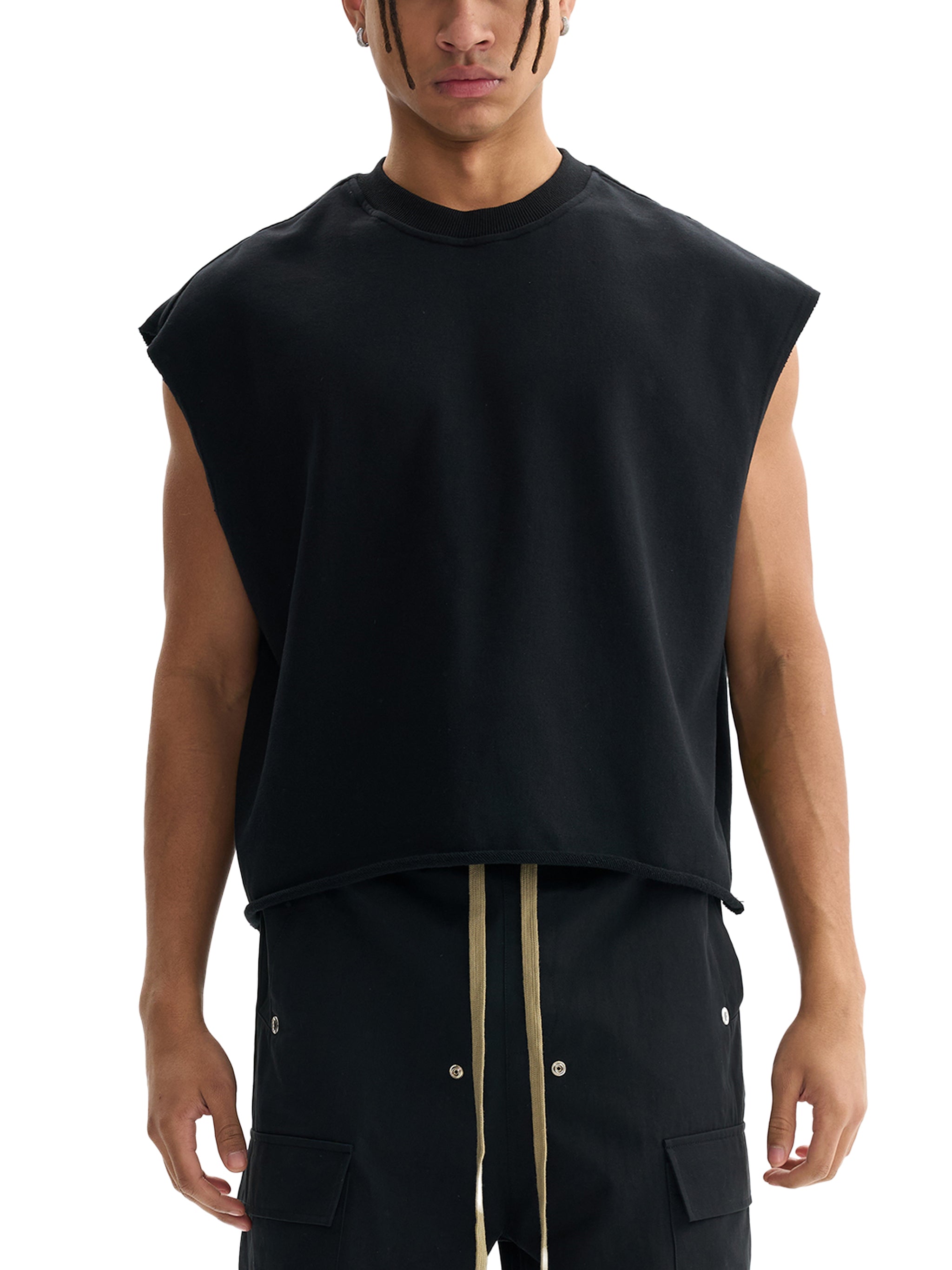 SPRITZ™ No BS Basic | French Terry Boxy Tank Top