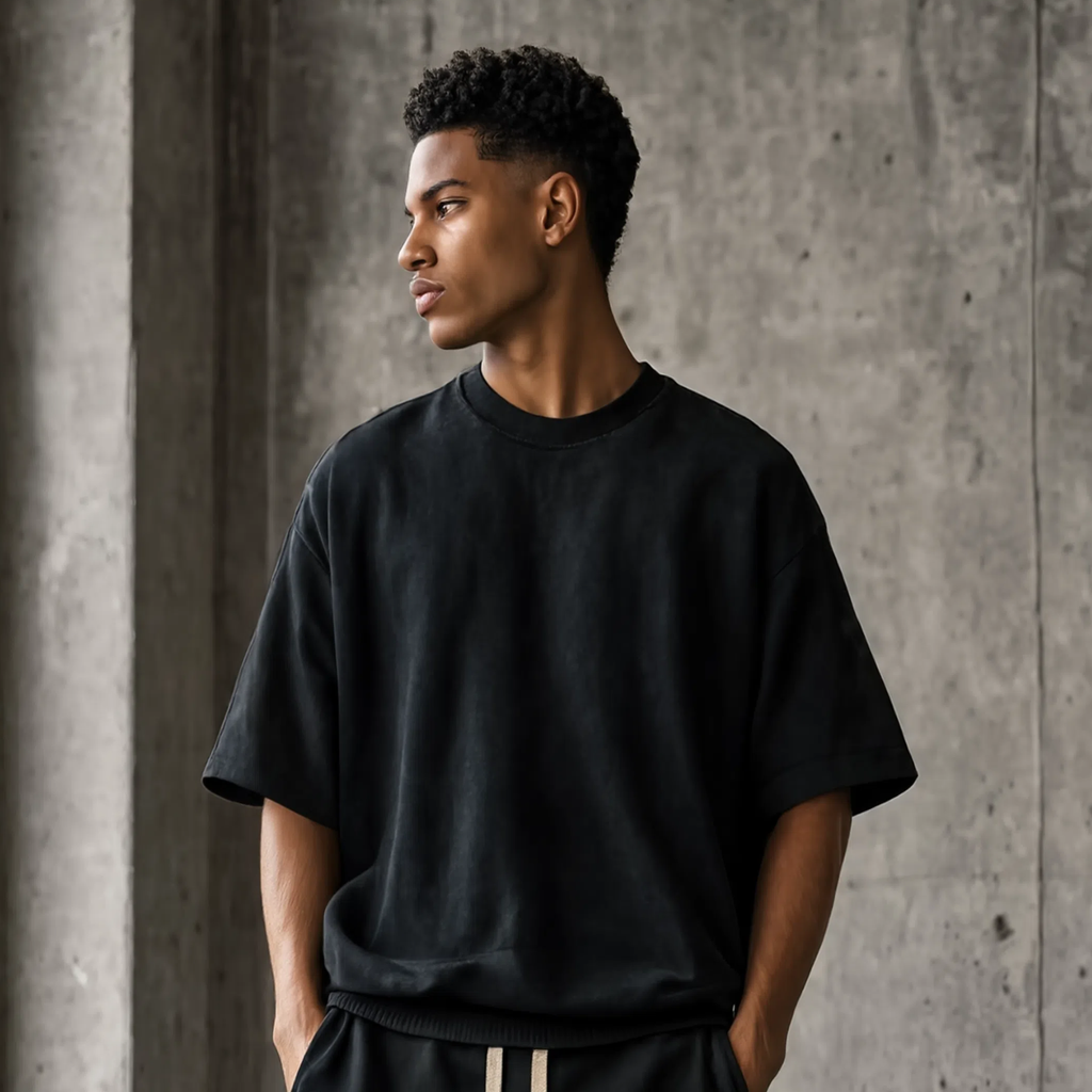 No BS Basics Loose Boxy Tee – Heavyweight Essential | SPRITZ – SPRITZ™