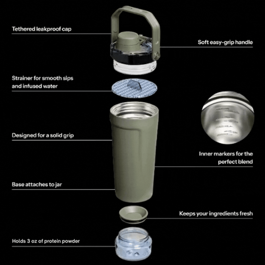 The best protein shaker on the market.
