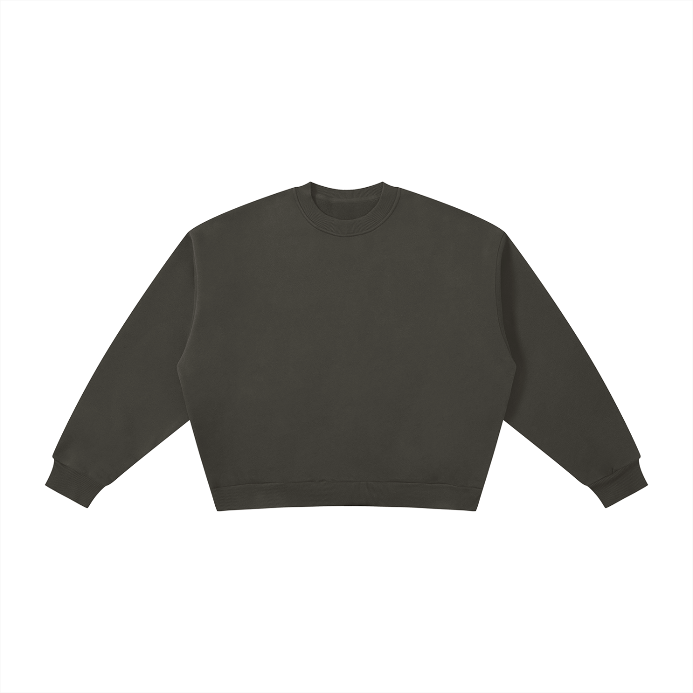 SPRITZ™ No BS Basic | Boxy Fleece Crewneck Sweatshirt