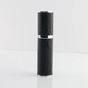 SPRITZ Warhol 10ml refillable perfume atomizer in Black — travel size