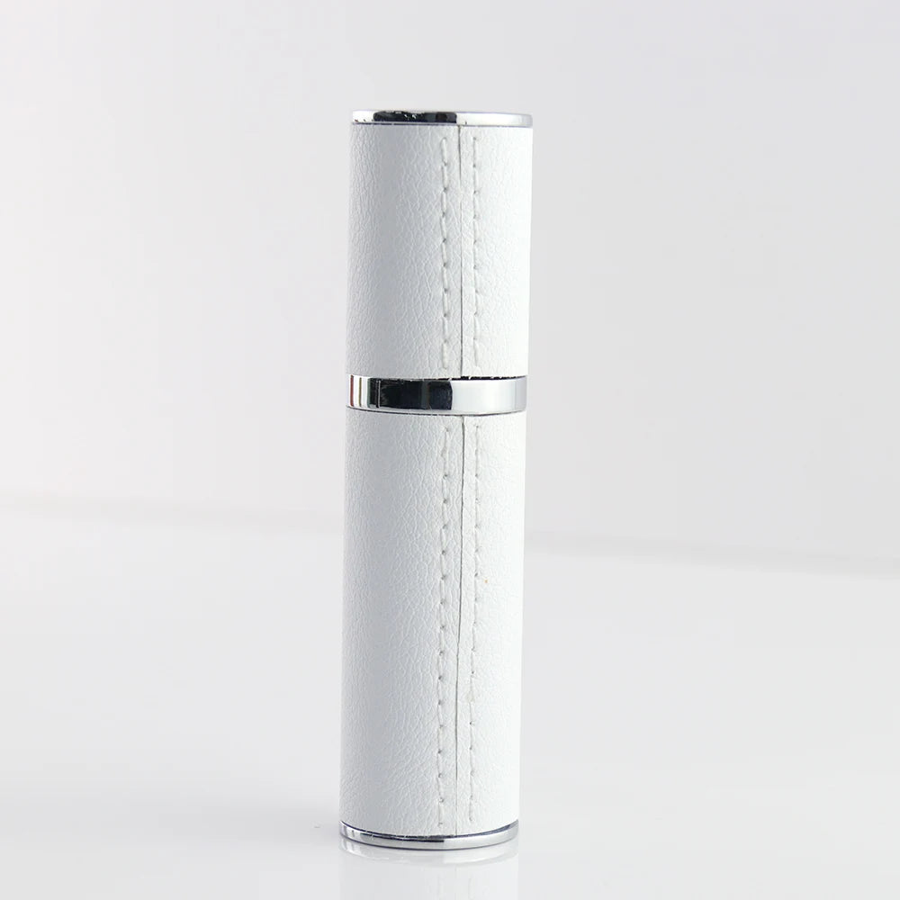 SPRITZ Warhol 10ml refillable perfume atomizer in White — travel size